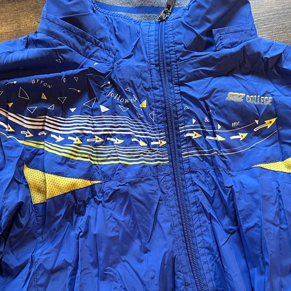 Blue Performance Jacket for Men - Picture 4 of 4